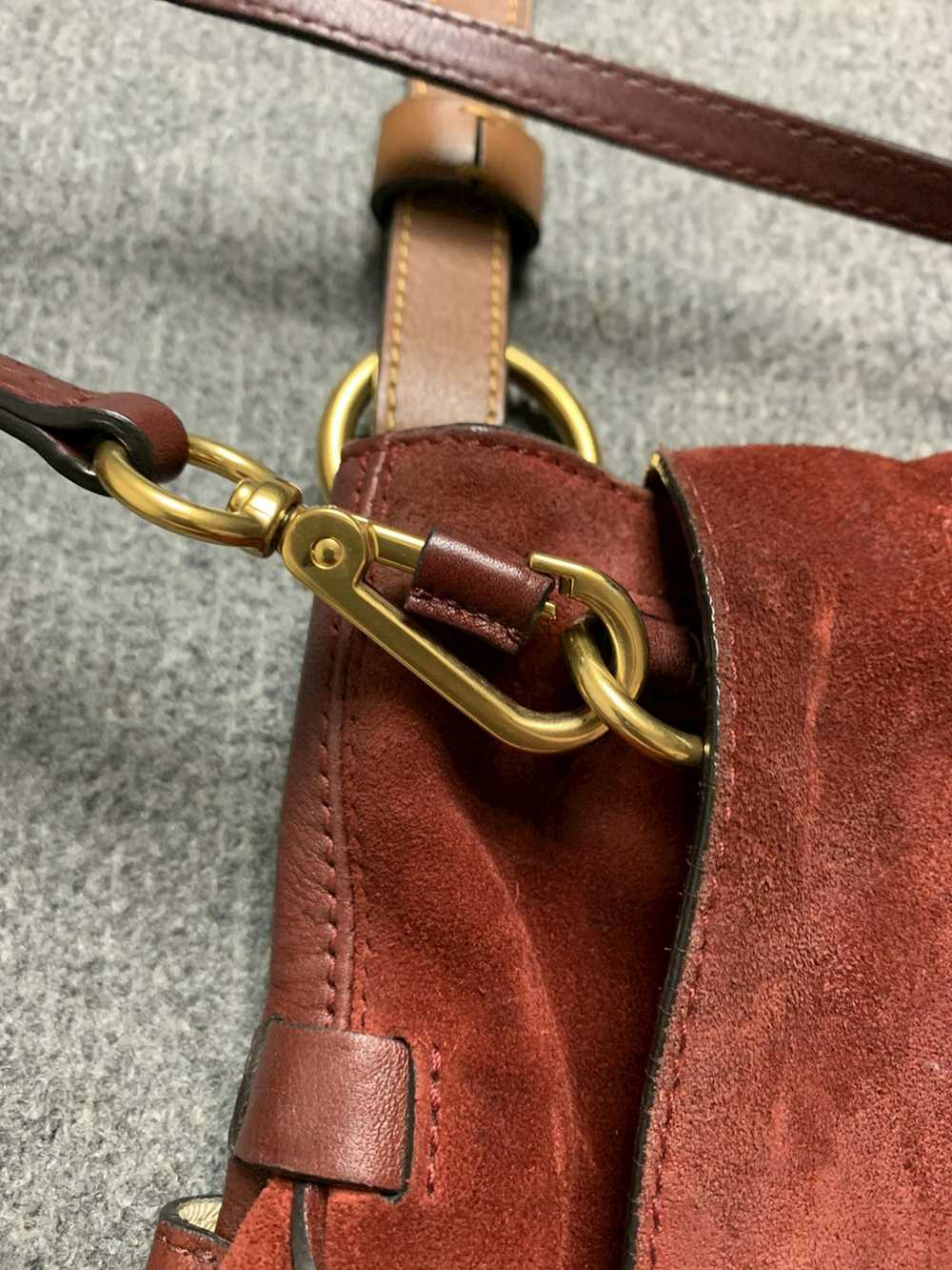 Chloe × Designer × Vintage Chloe leather suede bag - image 5