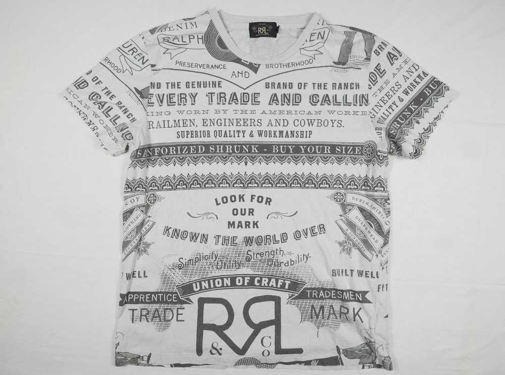 RRL Ralph Lauren Double Ralph Lauren RRL T-shirt … - image 1