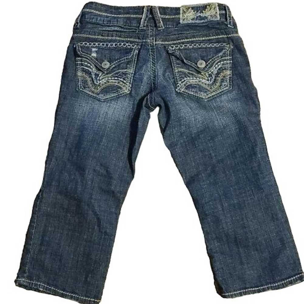 Other Hydraulic Size 4 Distressed Jean Bermuda Sh… - image 3