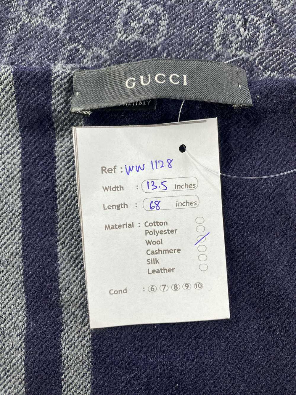 Gucci × Vintage Gucci Scarf / Muffler / Neckwear - image 10