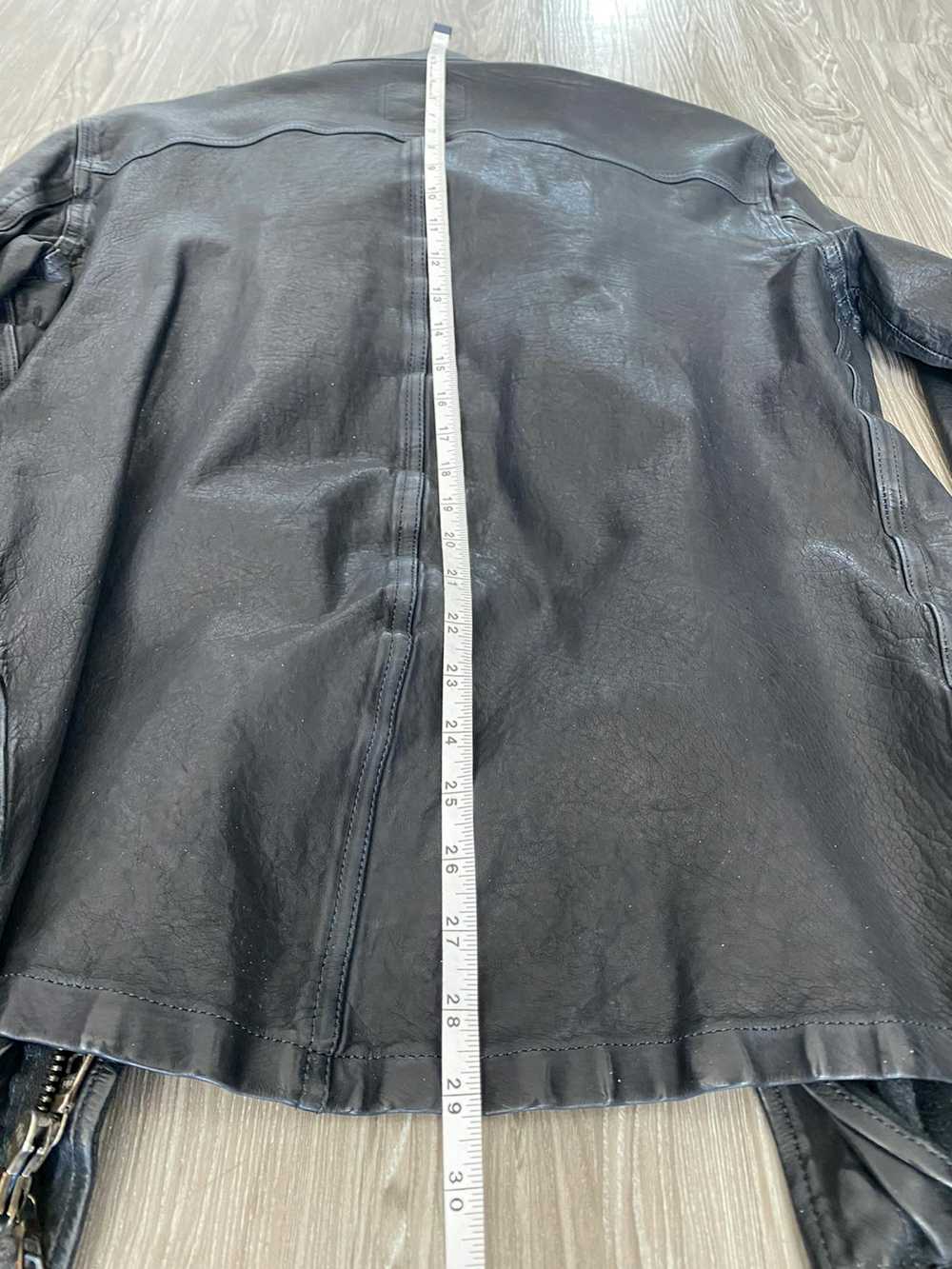 Isamu Katayama Backlash Washed Leather Military Z… - image 12