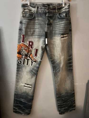 Polo Ralph Lauren Men's Classic Fit Tiger Patch Distressed Jeans 36x34 NWT shops