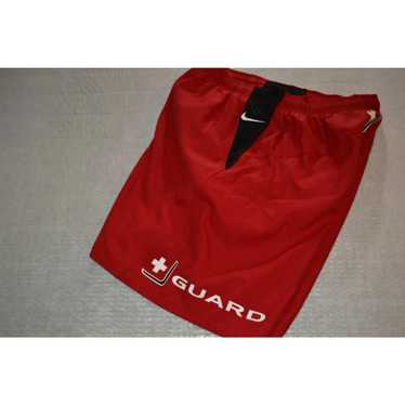 Nike 35527 Nike Swimming Trunks Shorts Lifeguard … - image 1