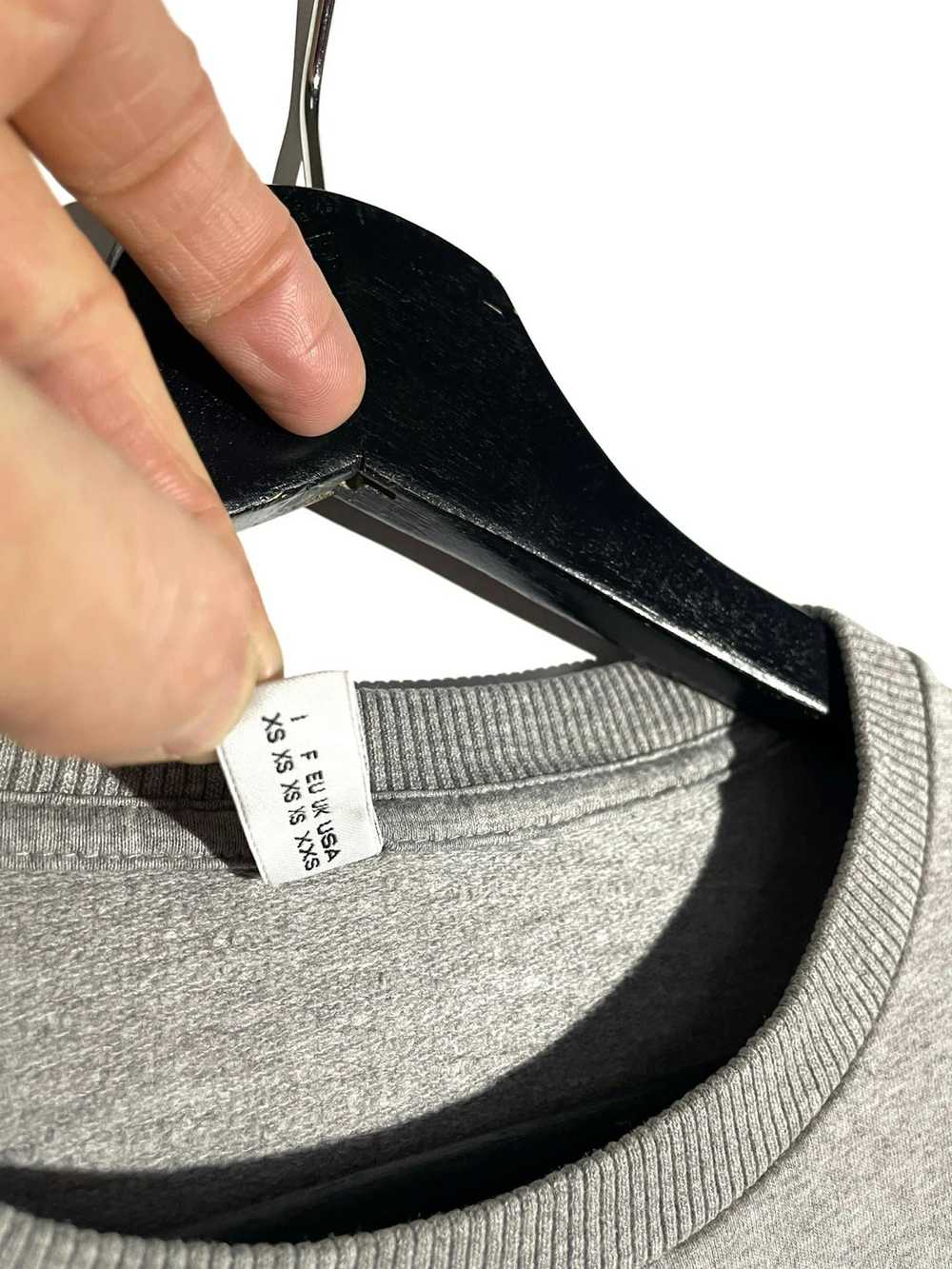 Moschino Moschino Basic Gray Sweatshirt Monogram … - image 6