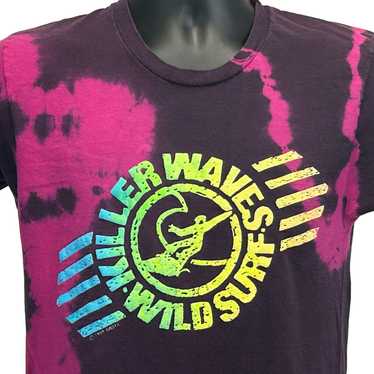 Vintage Killer Waves Wild Surf T Shirt Small Vint… - image 1