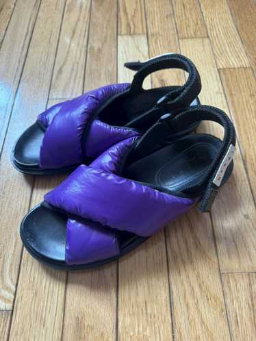 Marni Marni Nylon Puffer Sandals - image 1