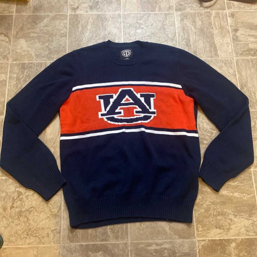 Vintage Auburn Sweater HTF Adult Large - image 1