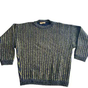 Vintage Verri Uomo Made In Italy Patterned Knit R… - image 1