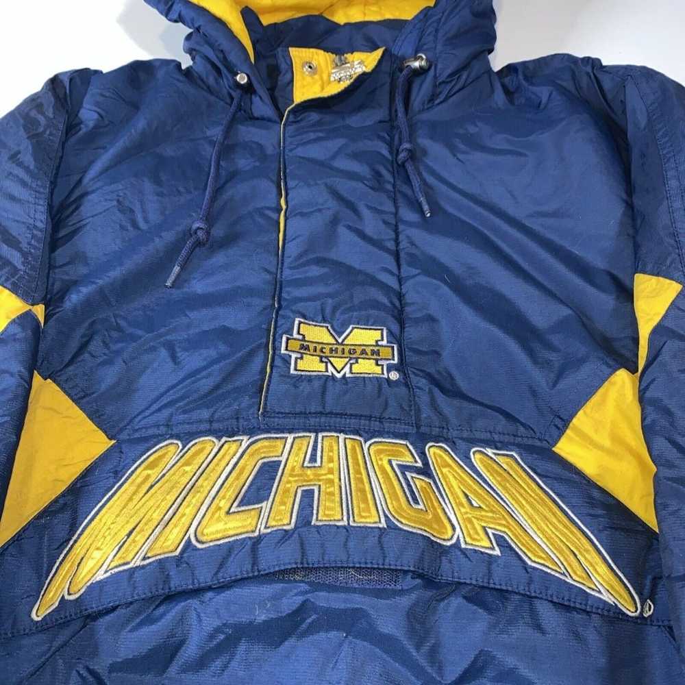 Vtg 90s Starter University of Michigan Wolverines… - image 3