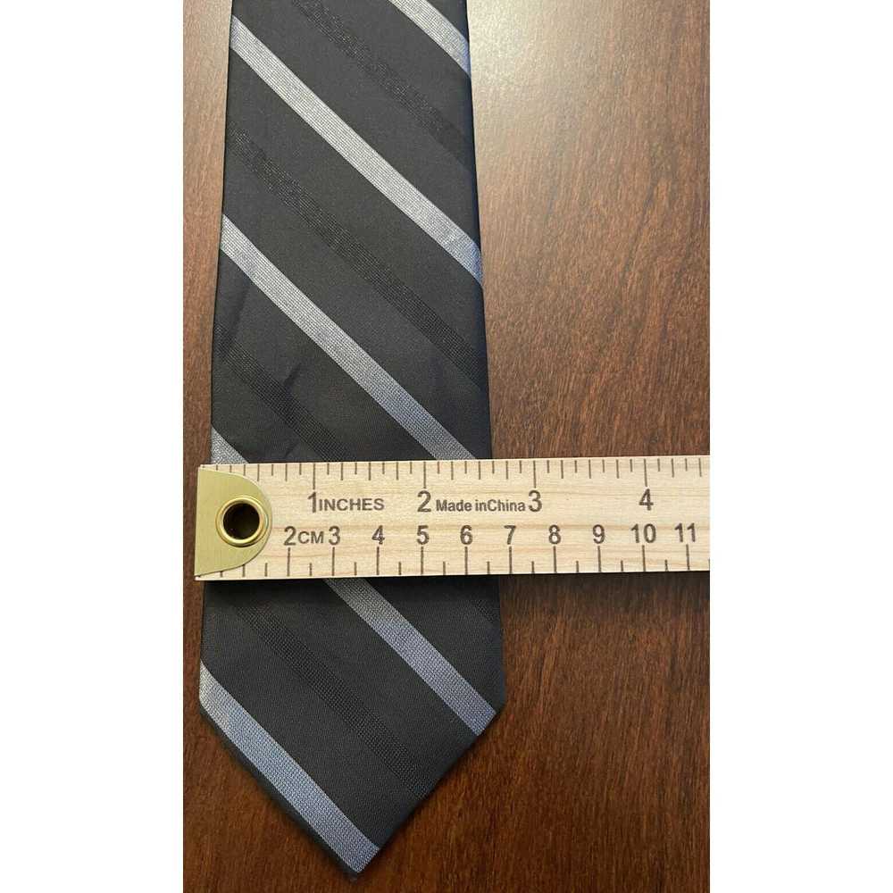 Van Heusen Van Heusen Black, Gray, Men’s Neck Tie - image 4