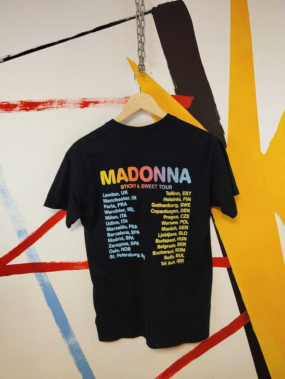 Band Tees × Streetwear × Vintage Madonna 2009 Sti… - image 2