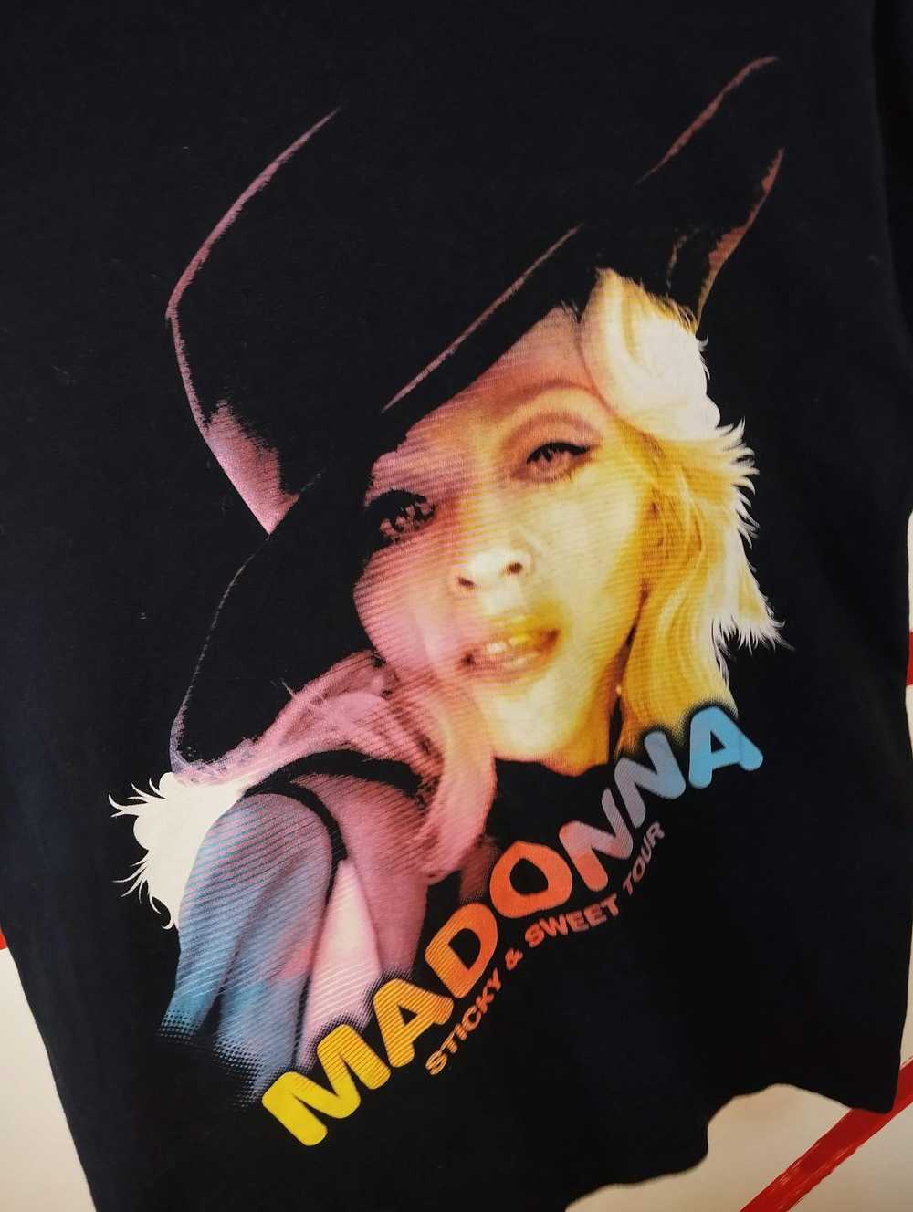 Band Tees × Streetwear × Vintage Madonna 2009 Sti… - image 3
