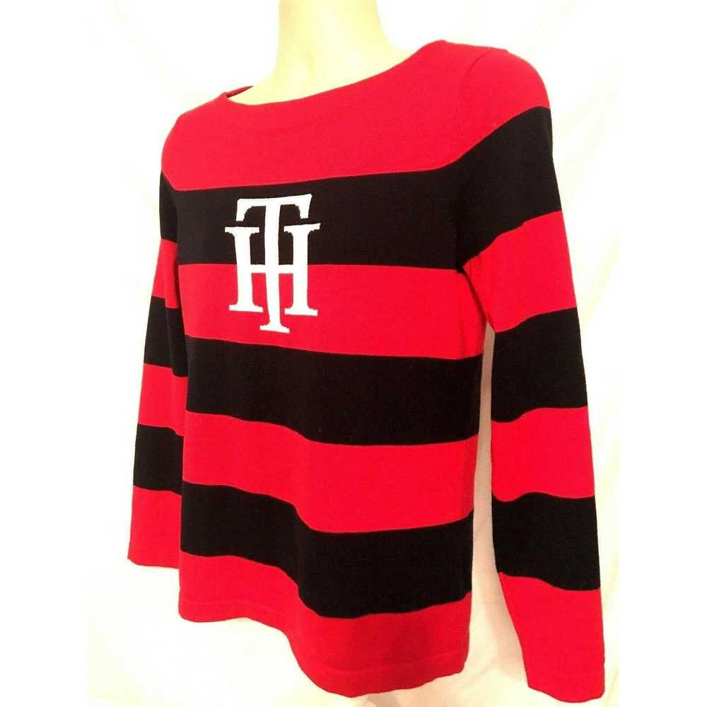 Tommy Hilfiger Tommy Hilfiger TH Red Blue Striped… - image 3