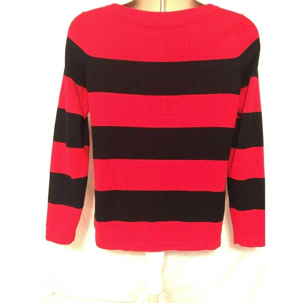 Tommy Hilfiger Tommy Hilfiger TH Red Blue Striped… - image 5