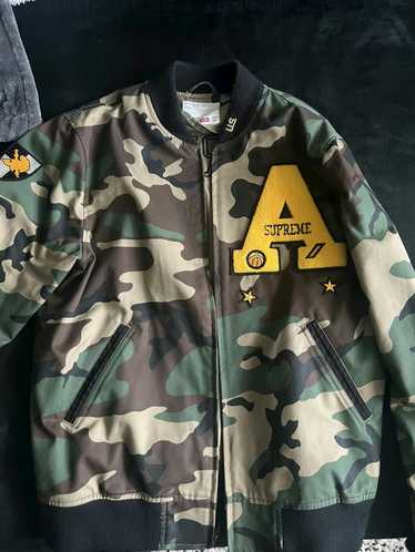 Supreme Supreme SS13 Cadet Varsity Camo Letterman… - image 1