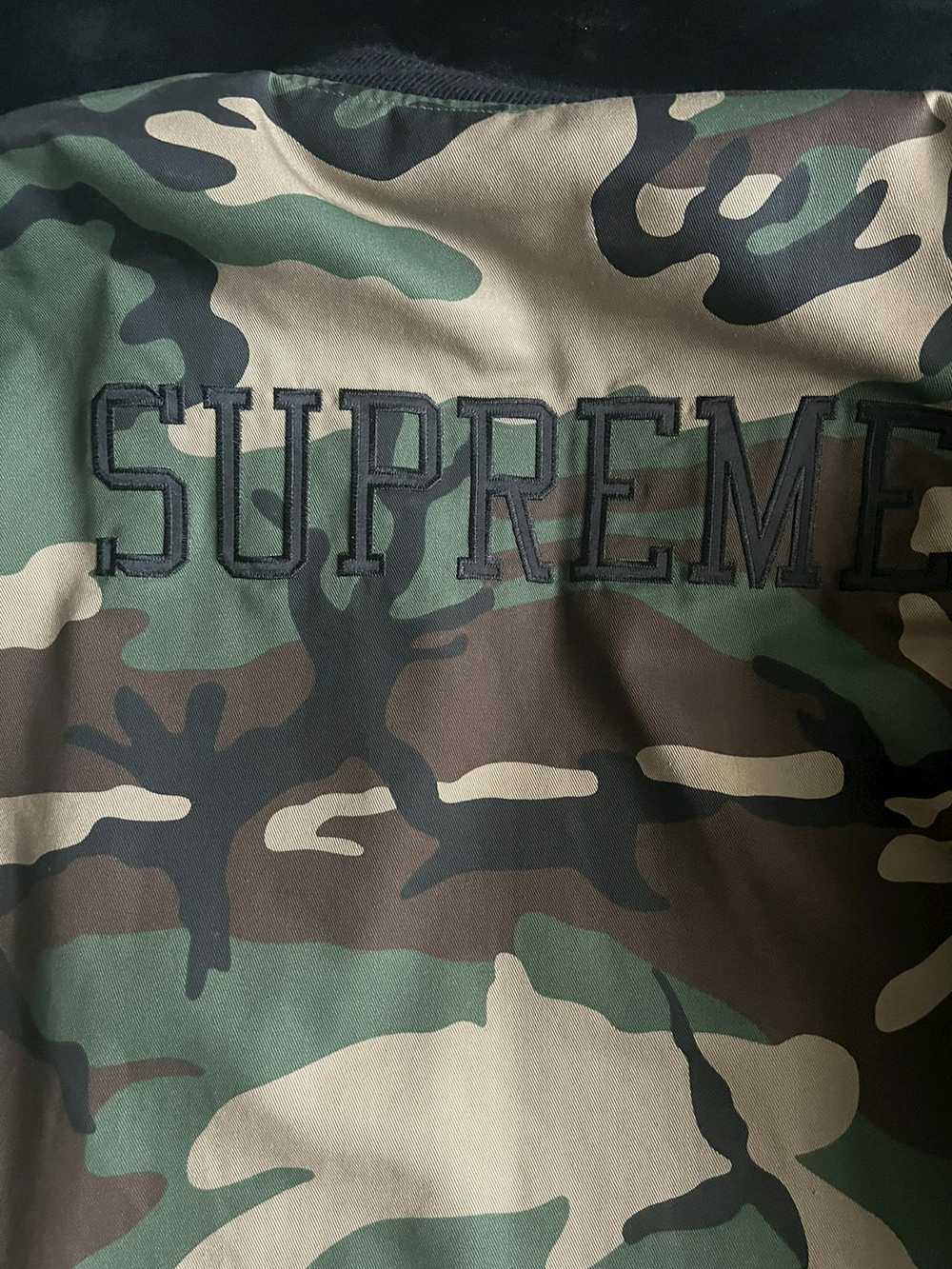 Supreme Supreme SS13 Cadet Varsity Camo Letterman… - image 3