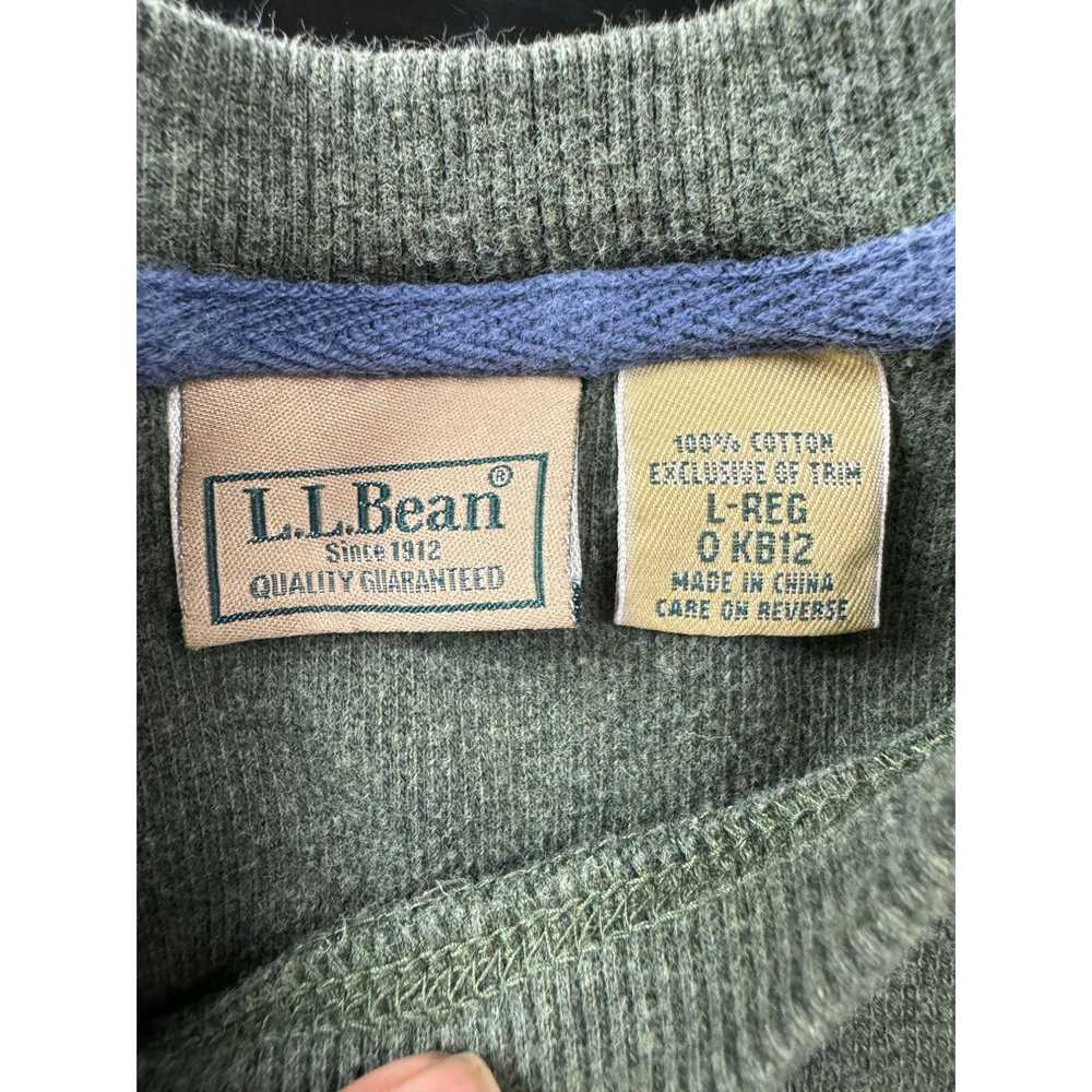 L.L. Bean LL BEAN SWEATER GREEN SIZE L | D1 - image 3