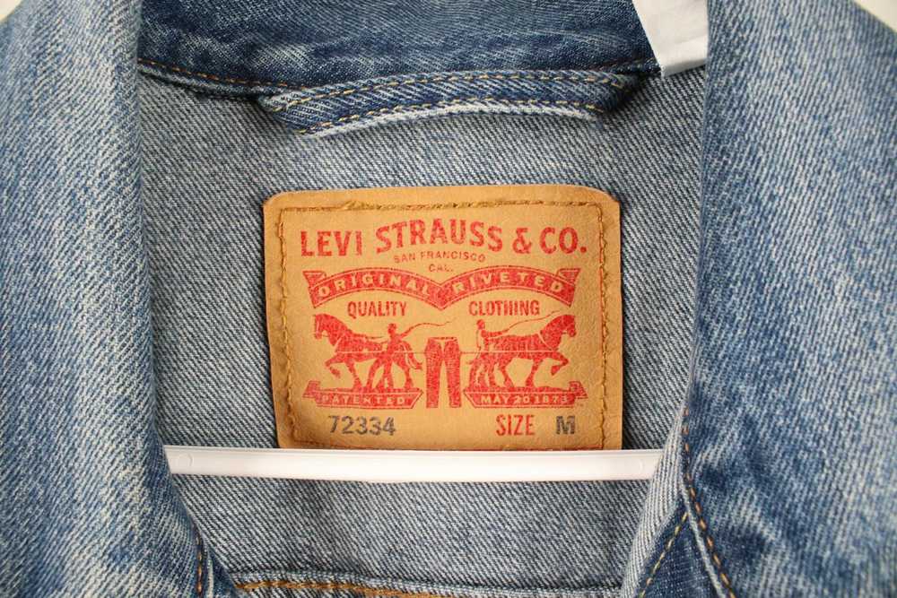 Levi's × Vintage Vintage Levis Denim Jean Trucker… - image 9