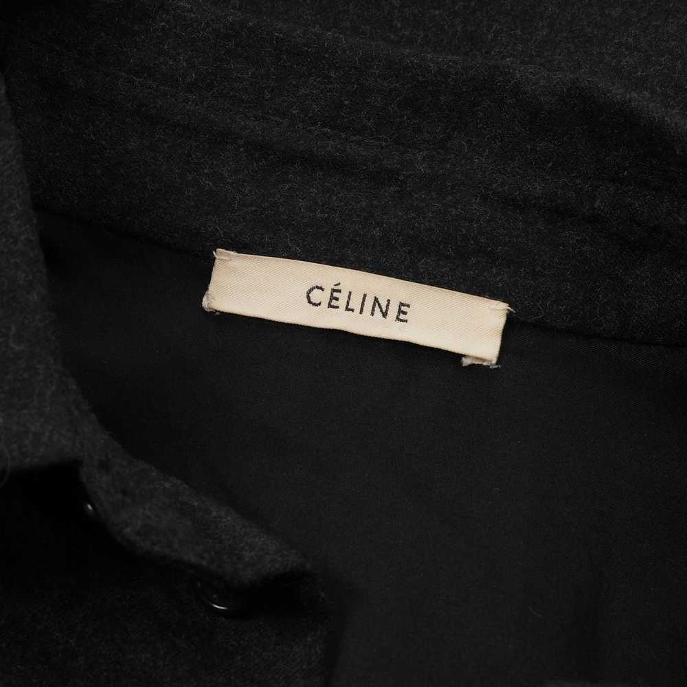 Celine CELINE Phoebe Philo Gray Asymmetric Wool B… - image 6