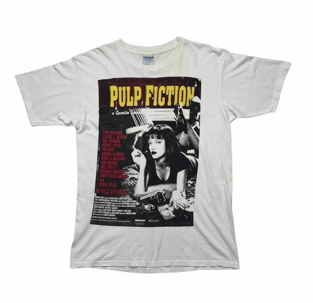 Movie × Vintage Vintage 90's Pulp Fiction Movie T… - image 1