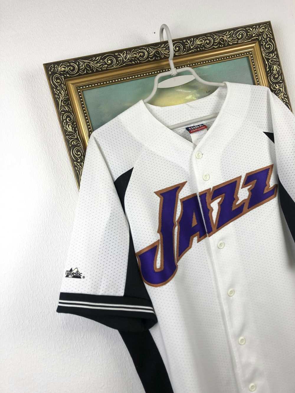 NBA × Rare × Vintage Vintage 90s Utah Jazz NBA Je… - image 8