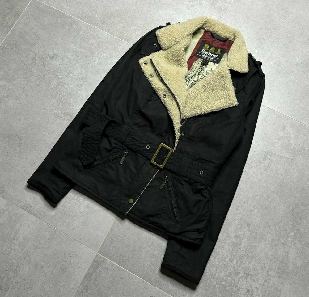 Barbour × MOTO × Waxed "Barbour International Wax… - image 7