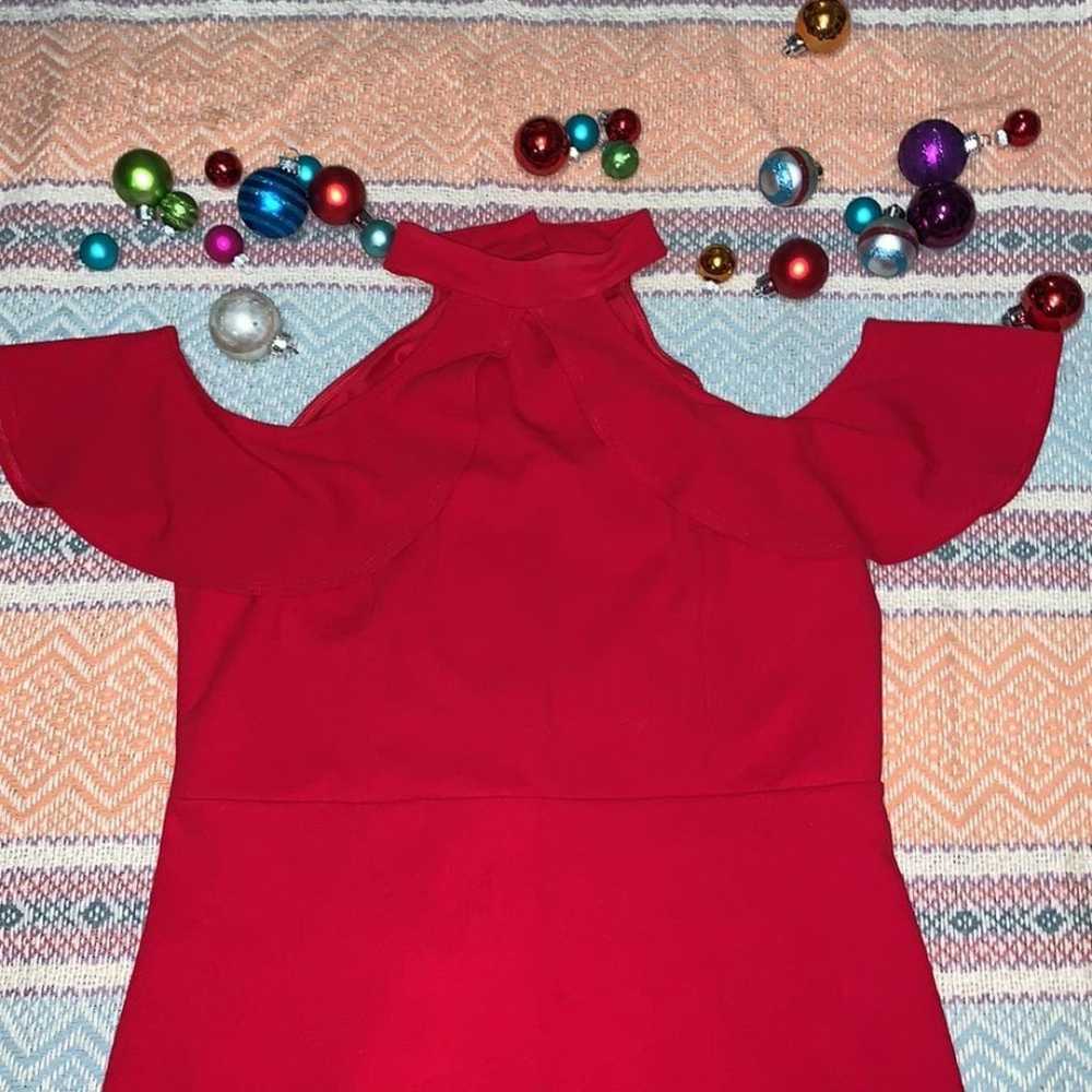 Lulus red dress size large - image 2