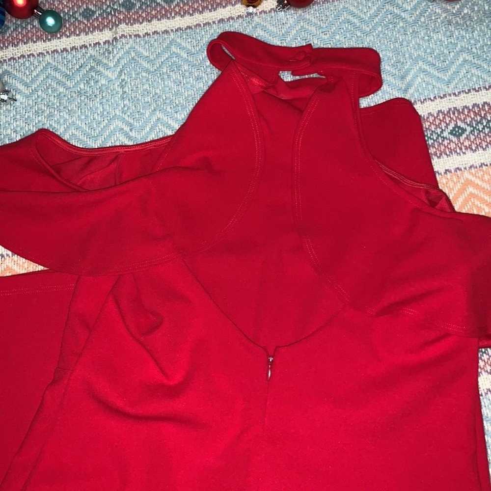 Lulus red dress size large - image 3