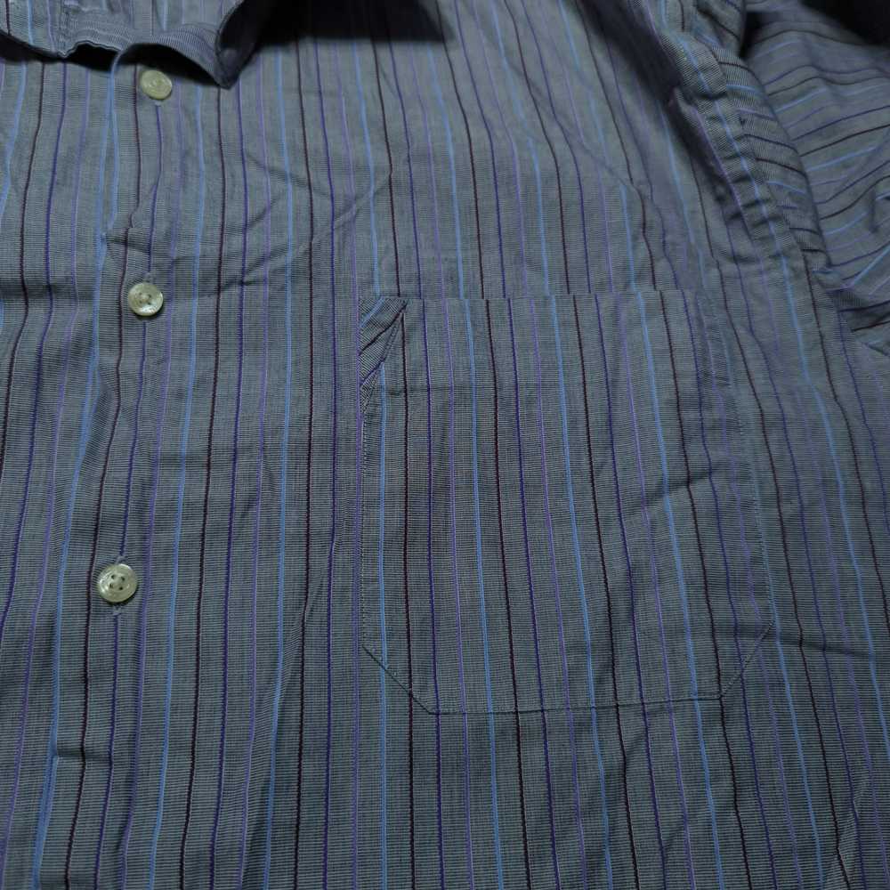 Ben Sherman Men's Purple Striped Button Up Shirt … - image 7