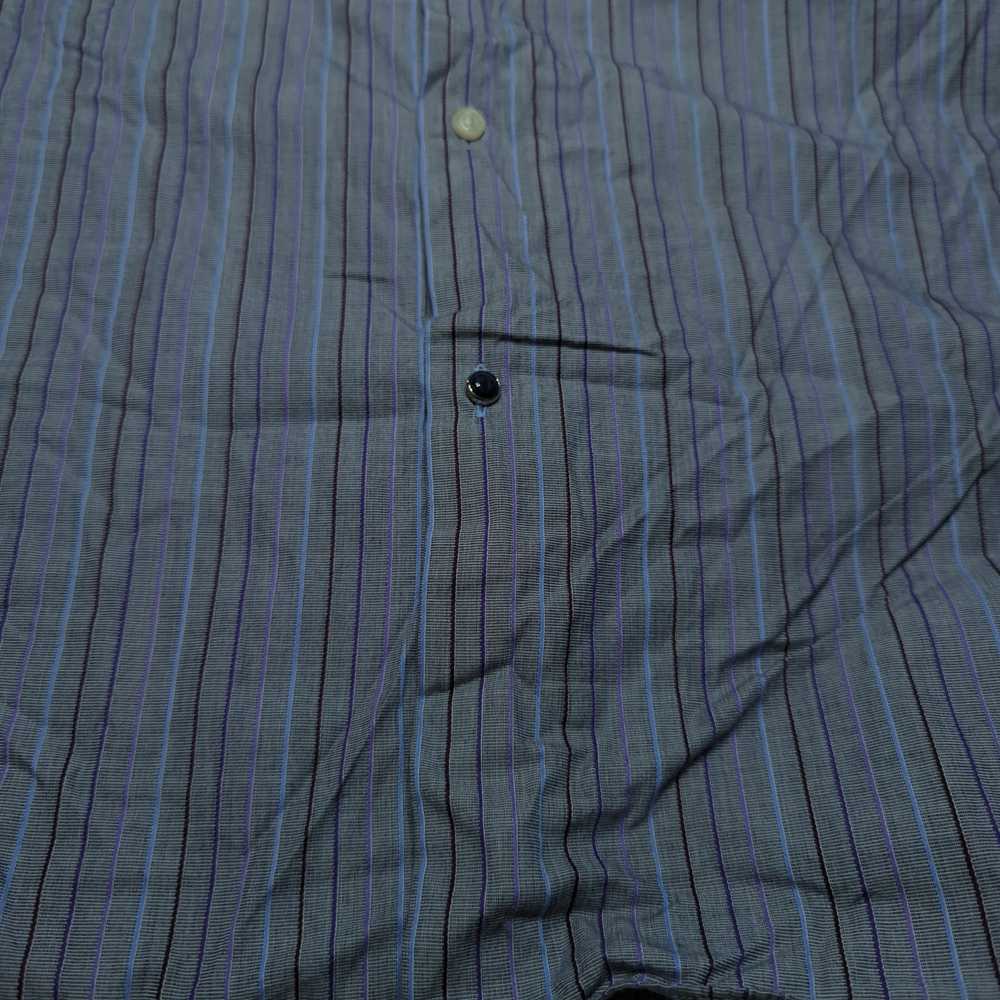 Ben Sherman Men's Purple Striped Button Up Shirt … - image 8