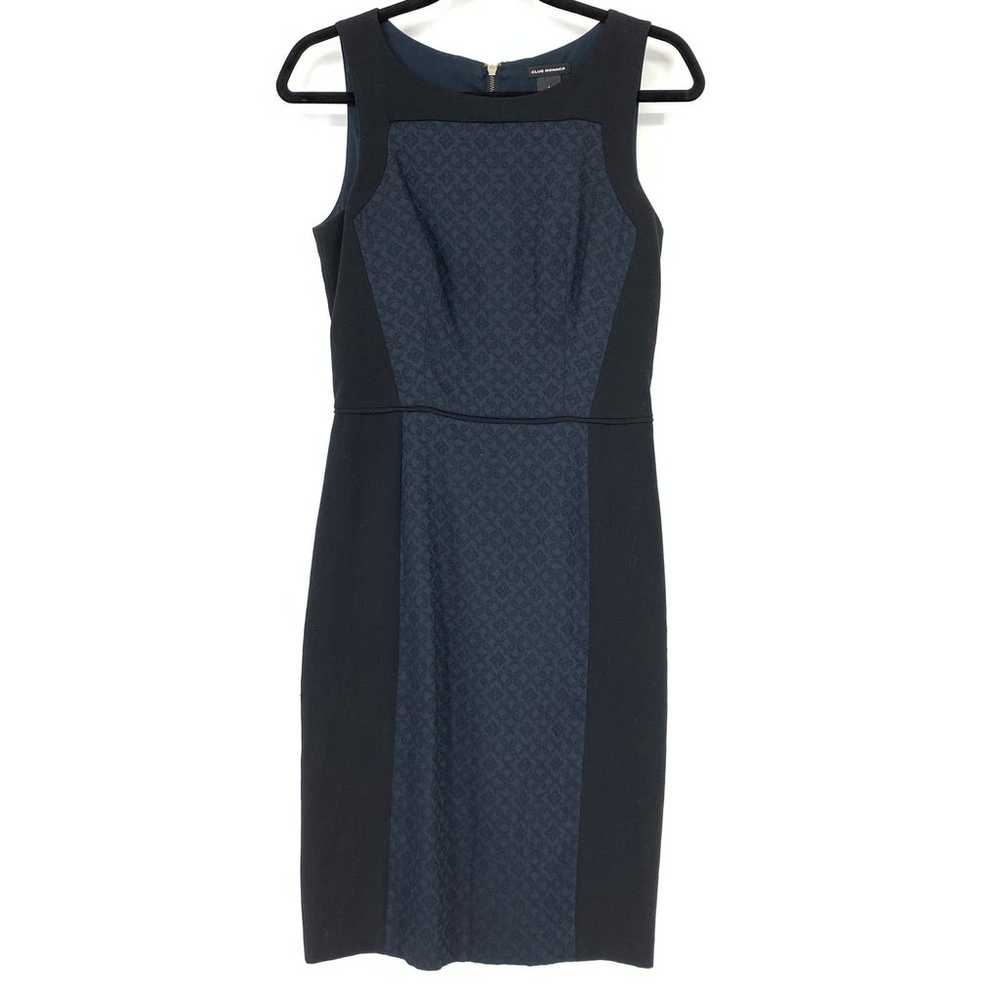 Club Monaco Dress Women's Size 4 Colorblocked She… - image 1