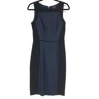 Club Monaco Dress Women's Size 4 Colorblocked She… - image 1