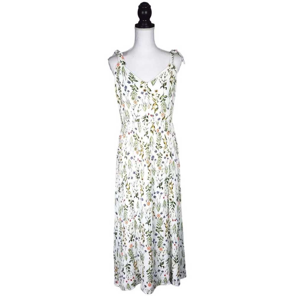 Tabitha Webb Wildflower White Floral Sleeveless D… - image 2