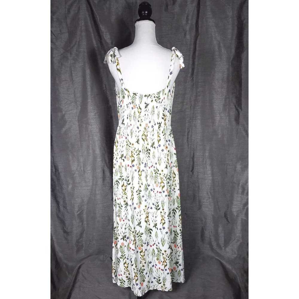 Tabitha Webb Wildflower White Floral Sleeveless D… - image 3