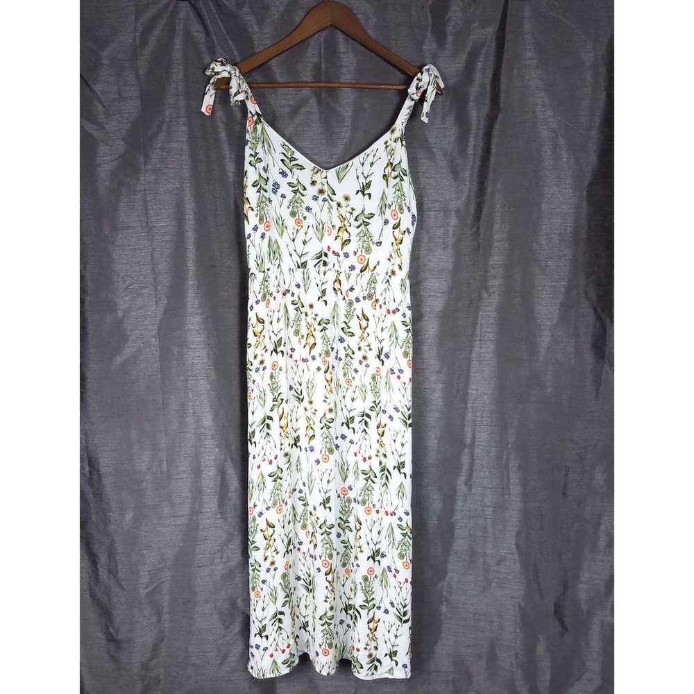 Tabitha Webb Wildflower White Floral Sleeveless D… - image 7