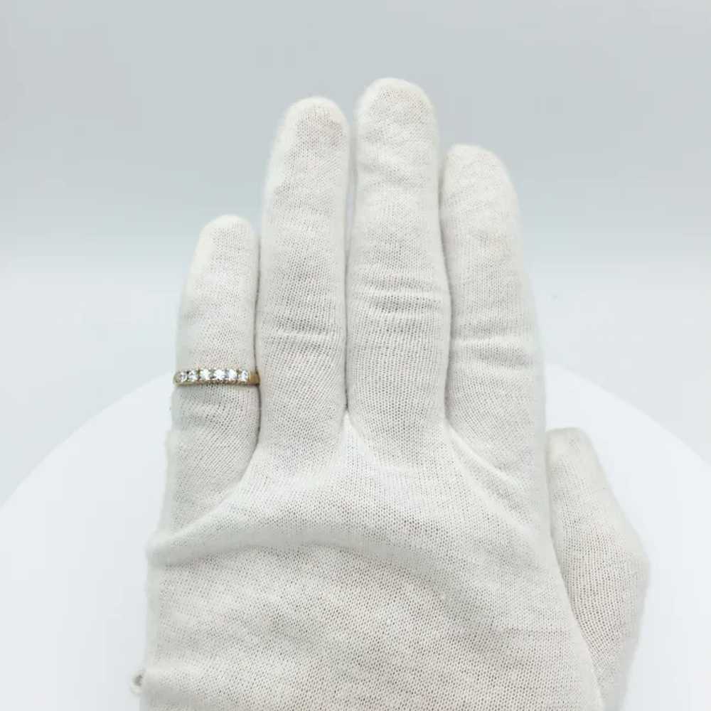 10K Cubic Zirconia Fashion Ring - image 6
