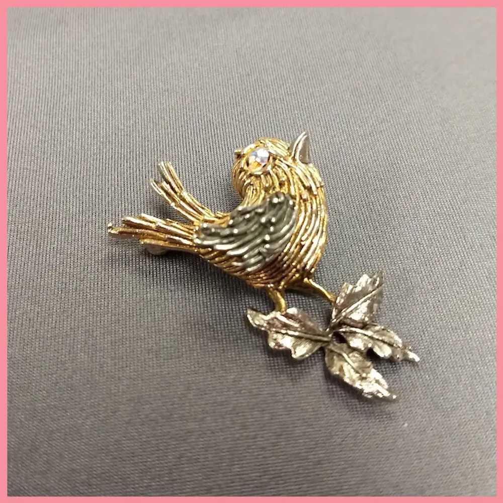 Vintage Signed "ART" Arthur Pepper Bird Brooch - image 5