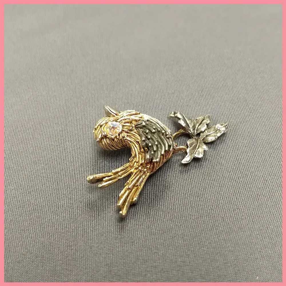 Vintage Signed "ART" Arthur Pepper Bird Brooch - image 6