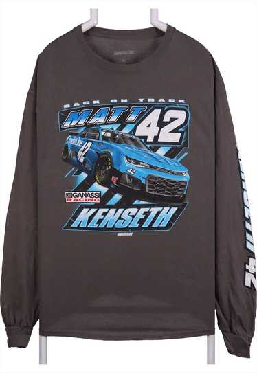 Vintage 90's Nascar Sweatshirt Matt Kenseth 42 NA… - image 1