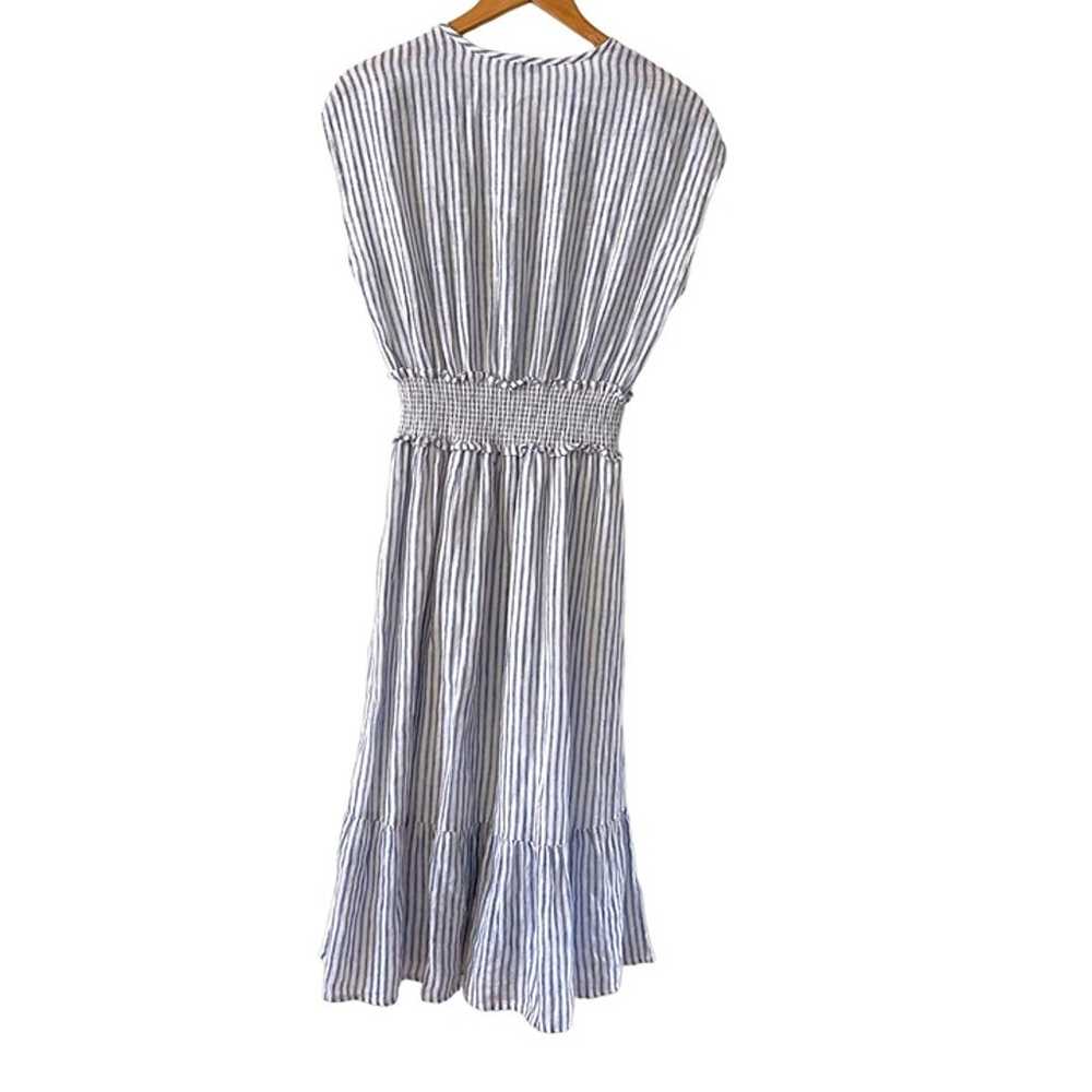 Rails Ashlyn Smocked Striped Midi Dress, Size XS - image 4