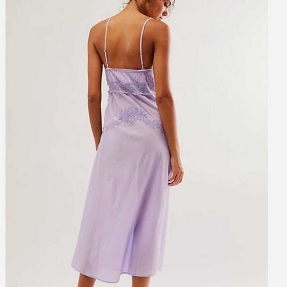 NWOT Free People Going Steady Slip Large Lilac  B… - image 3