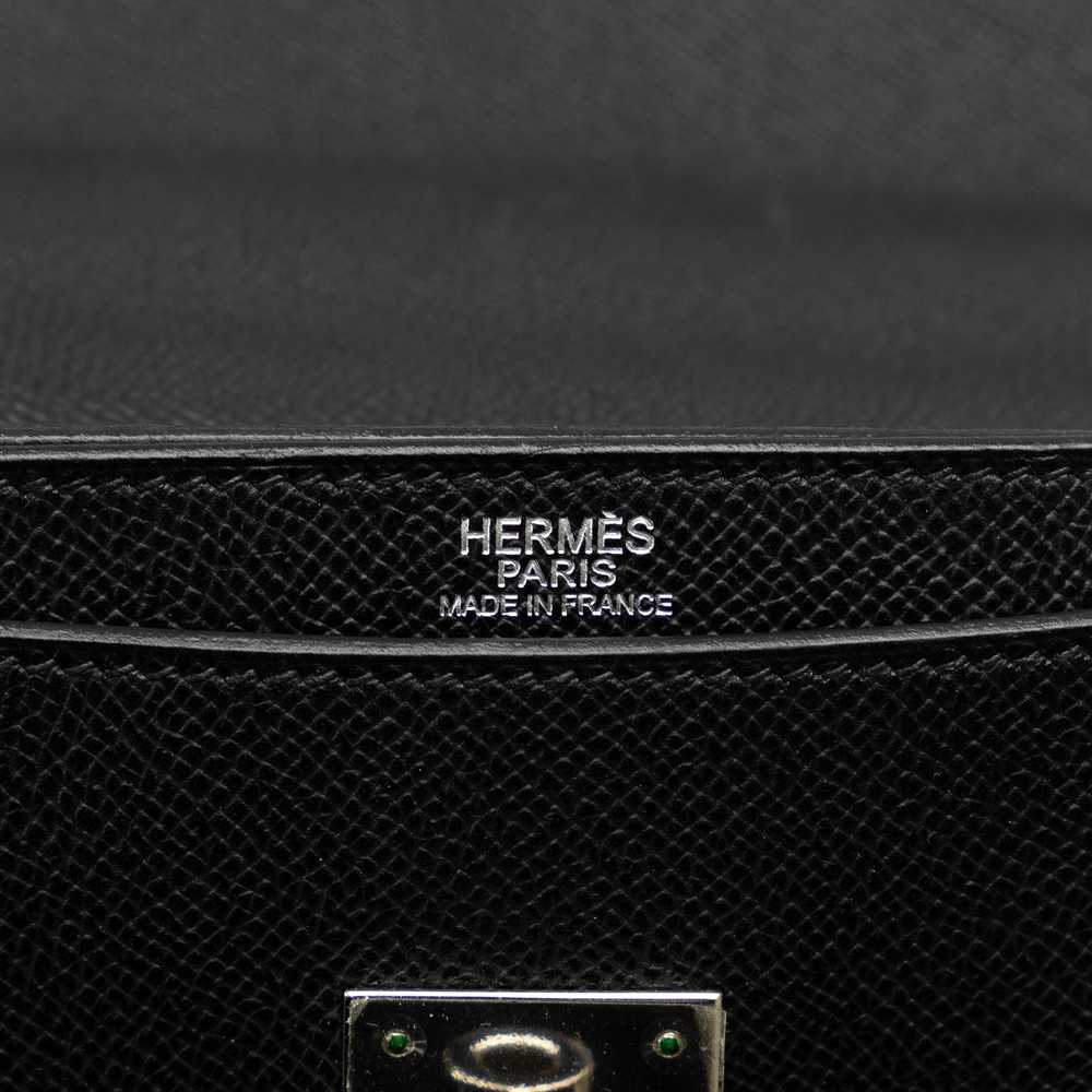 Hermes Hermes Kelly Depeche 36 in Black Epsom Lea… - image 6