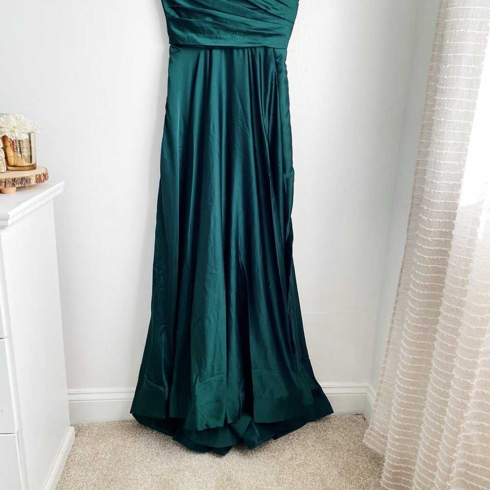 La Femme Satin Gown Size 10 Nwot $368 - image 5