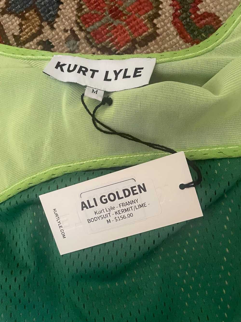 Kurt Lyle Franny BodySuit in Kermit/Lime (M) - image 3