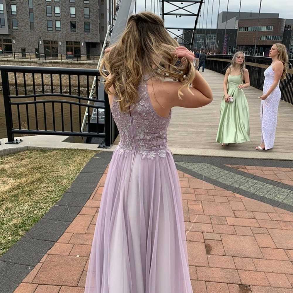 Beautiful long formal prom dress size 3 - image 1