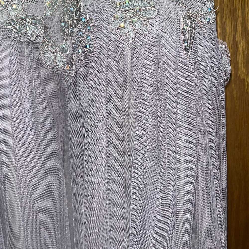 Beautiful long formal prom dress size 3 - image 2