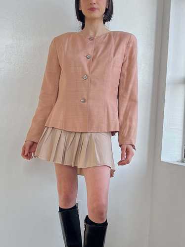 Vintage Dior Suit Jacket - Pale Pink