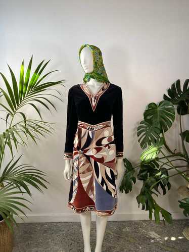 ‘60s Emilio Pucci Velveteen Dress