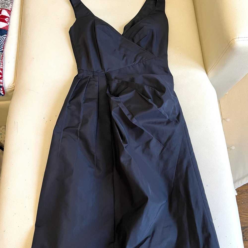 Prada nylon navy blue dress IT38 - image 10