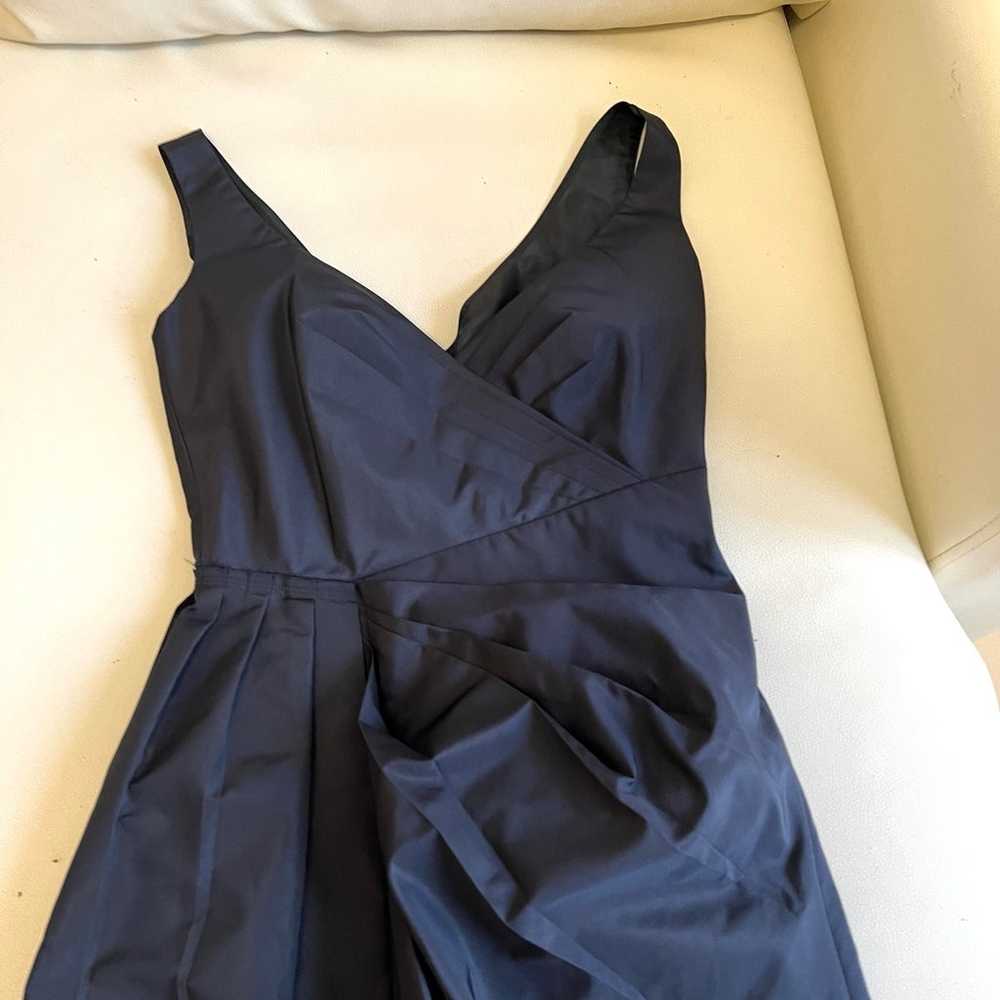 Prada nylon navy blue dress IT38 - image 12